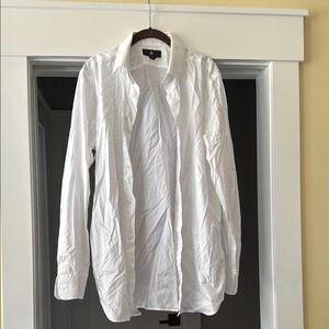 Banana Republic White Standard Fit Shirt